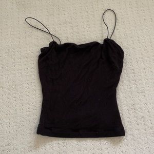 Jluxlabel black tank. Sz S. Worn 2x